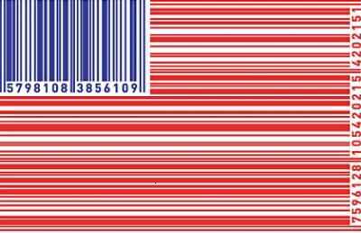 Bar-Code Flag by Kat