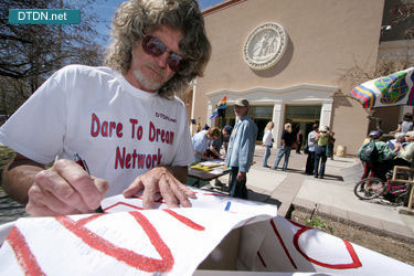 Dare To Dream Network supports Anti-war Activisun Rally and March in Santa Fe, New Mexico
